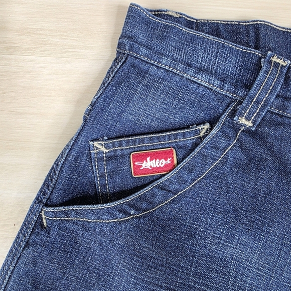 Vintage Y2K JNCO Crown Embroidery Size 30 Long 20"‎ Inseam Shorts - Picture 9 of 14